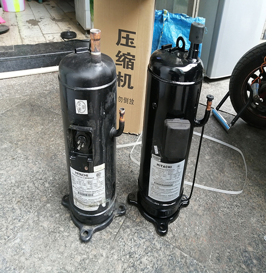 汉台中央空调压缩机的更换维修